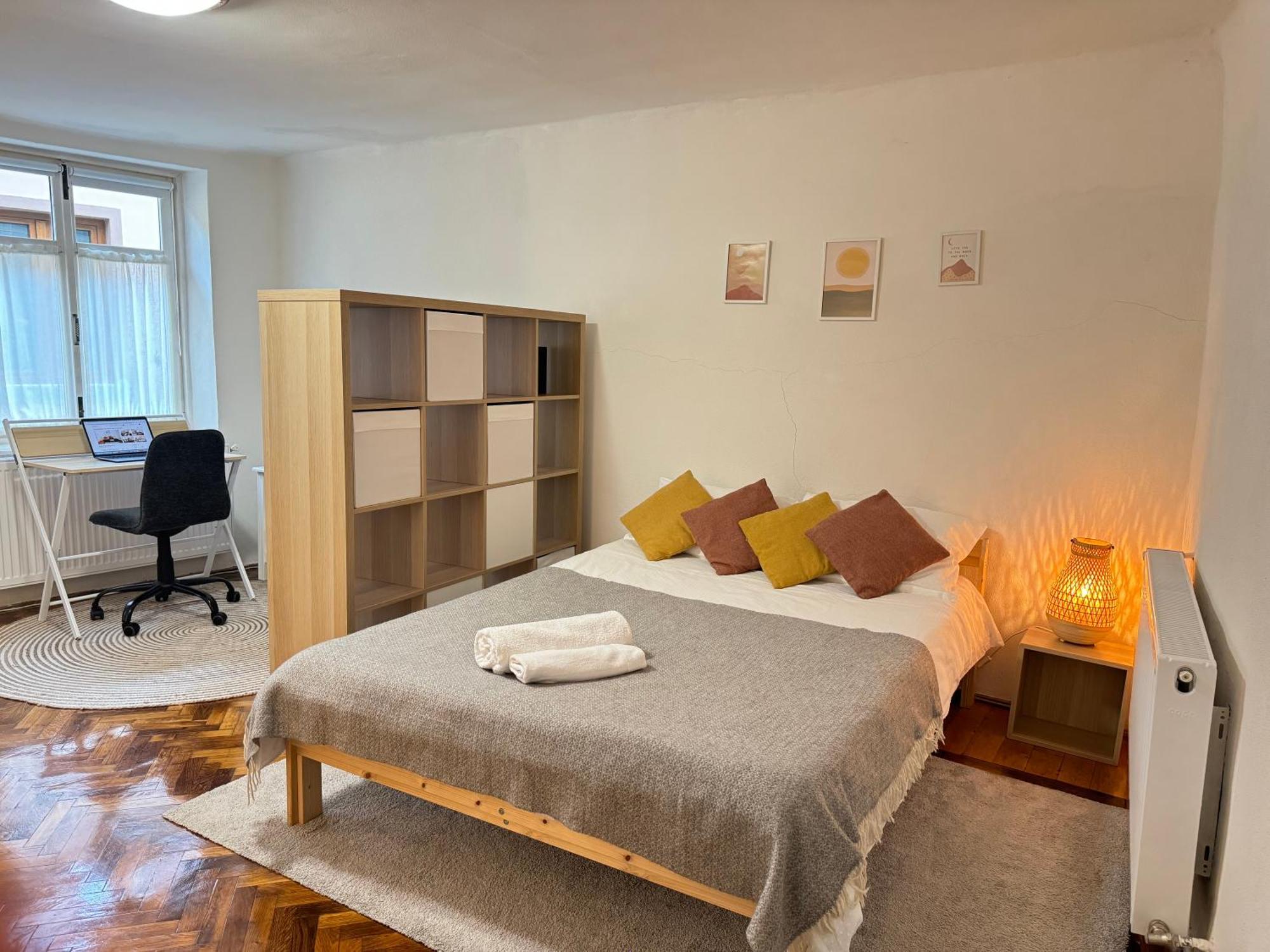 Charming Studio Ideal For Getaways Or Workations In Sibiu'S Medieval City Center Exteriör bild